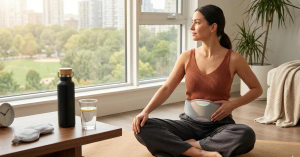 Heat Pads, Hydration, and Movement: A Simple Morning for Menstrual Comfort